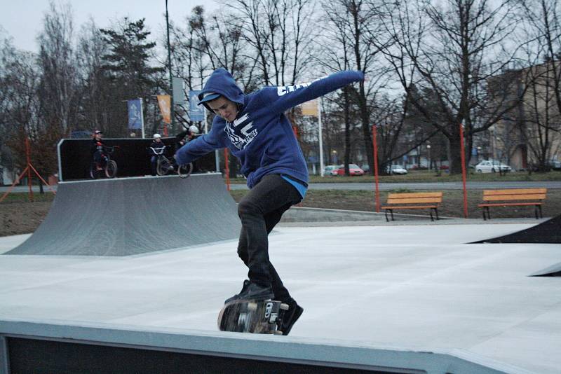 Skatepark se v Hodoníně opět otevřel.