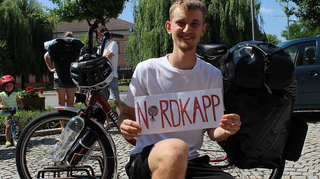 Cestovatel Pavel Novotný vyrazil na svůj druhý Liberta trip, tentokrát jede z Čejkovic na norský Nordkapp.