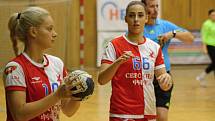 Hodonínské házenkářky prohrály ve 4. kole MOL ligy s pražskou Slavií 20:28 a po postupu do nejvyšší ženské soutěže dál čekají na první výhru.