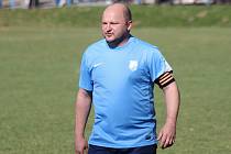 Hrající trenér Uhřic Tomáš Valihrach. Foto: Deník/Libor Kopl