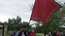 Strážnice o víkendu žila třiasedmdesátým folklorním festivalem. Jak slaví své hody, přijeli do Strážnice předvést krojovaní z Vracova.