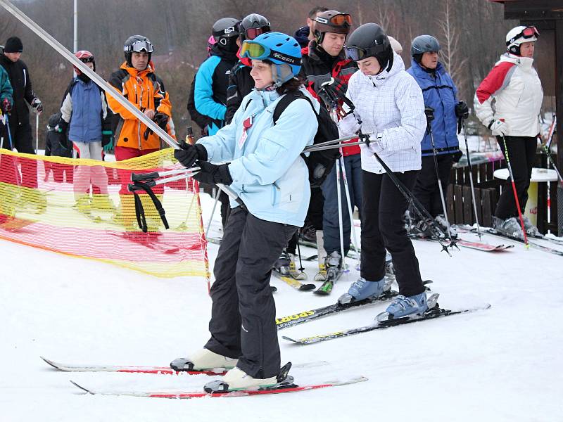 Skiapark Filipov u Javorníka. Ilustrační foto