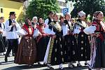 Lidé si ve Strážnici užili 74. ročník Mezinárodního folklorního festivalu.