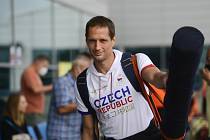 Oštěpař Vítězslav Veselý na olympiádě v Tokiu.