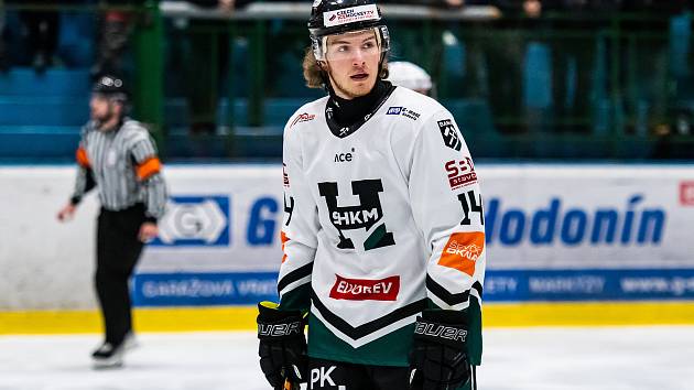 Hokejový útočník Adam Popelka odešel z Hodonína do Vyškova.