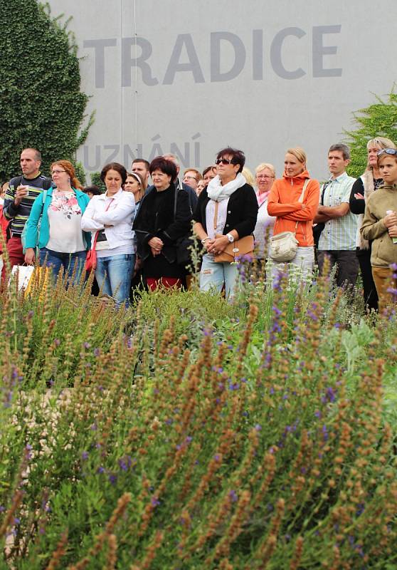 Bylinkové slavnosti v Čejkovicích. Nově se pro návštěvníky otevřel Čajový salon a kavárna.