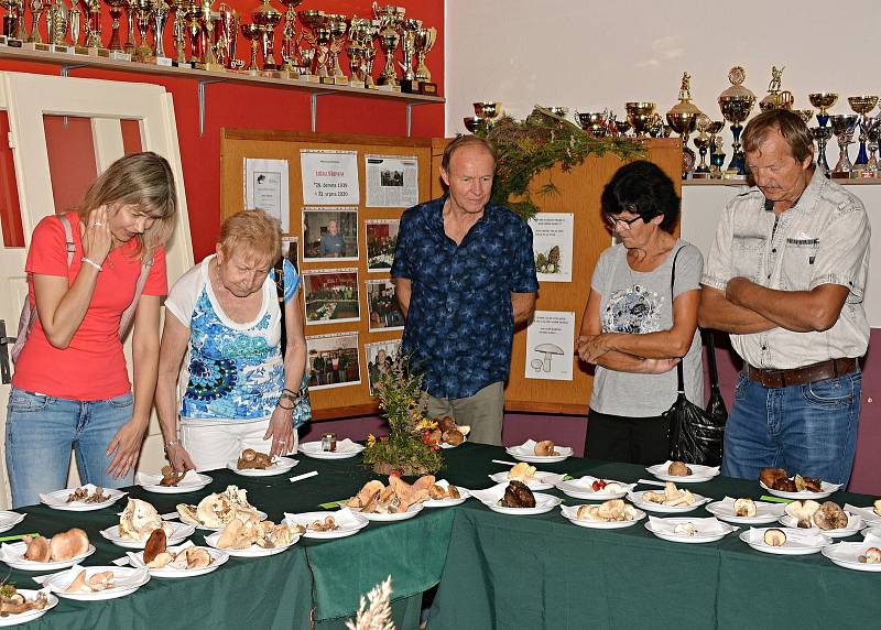 Jubilejní čtyřicátá výstava hub v Ratíškovicích.