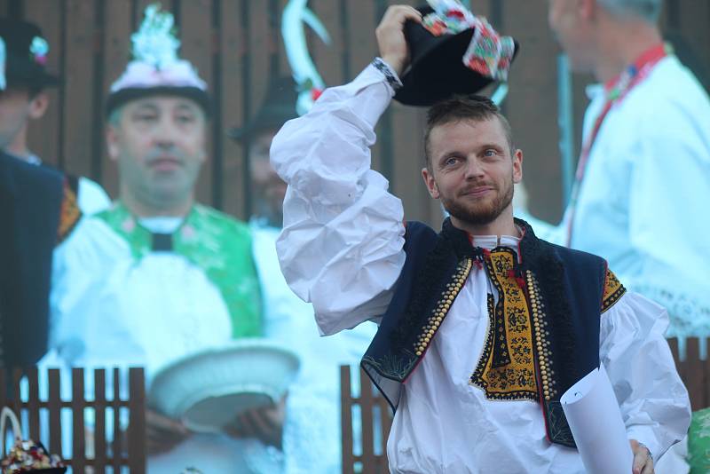 Lidé si ve Strážnici užili 74. ročník Mezinárodního folklorního festivalu.