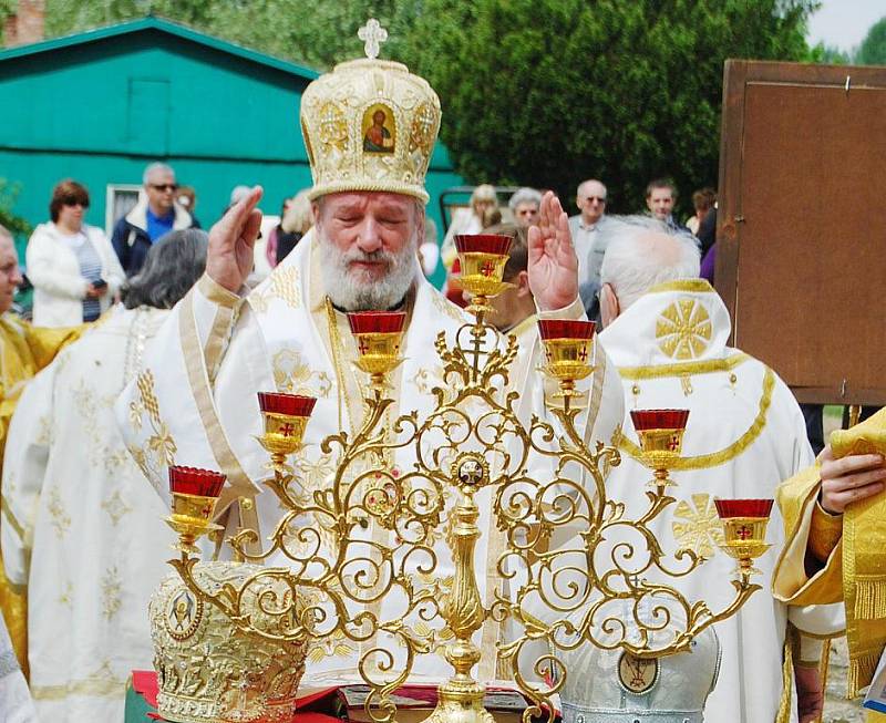 Bulhaři z celé Evropy oslavili svátek, Den Cyrila a Metoděje, v Mikulčicích na slovanském památníku.