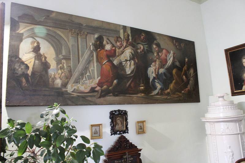 Návštěvníci barokního zámku v Miloticích se mohou od pondělí podívat také do interiérů.