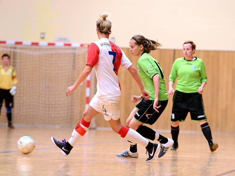 Mistrovství ČR žen ve futsalu 2016 v Hodoníně, 19. června 2016.