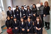 Střední škola Strážnice hostila japonskou výpravu z města Komacušimy.