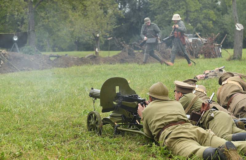 Návštěvníci strážnického skanzenu si připomněli první světovou válku, československé legionáře i dvě významné bitvy.