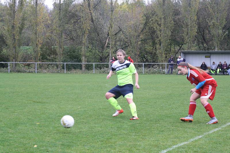 První kolo na Hané děvčata z Nesytu zvládla výhrou 3:1. Znovu se s Olomoucí potkala v nedělním odvetném zápasu na hodonínské půdě, kde s přehledem 4:0 zvítězila.