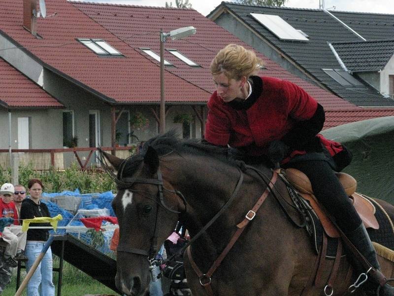 Všechno co kdy diváci obdivovali ve filmech a mělo co do činění s jízdou na koních, mohli vidět o víkendu v Dolních Bojanovicích.