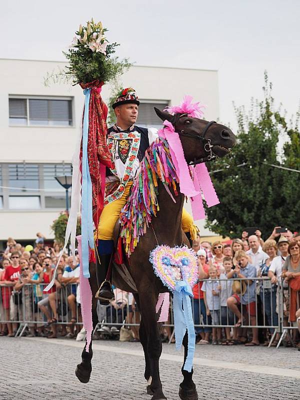V Kyjově vrcholí přípravy na nejstarší folklorní festival Slovácký rok. Uskuteční se v půlce srpna. Pořadatelé očekávají 30 tisíc návštěvníků. Foto: Archív Slovácký rok