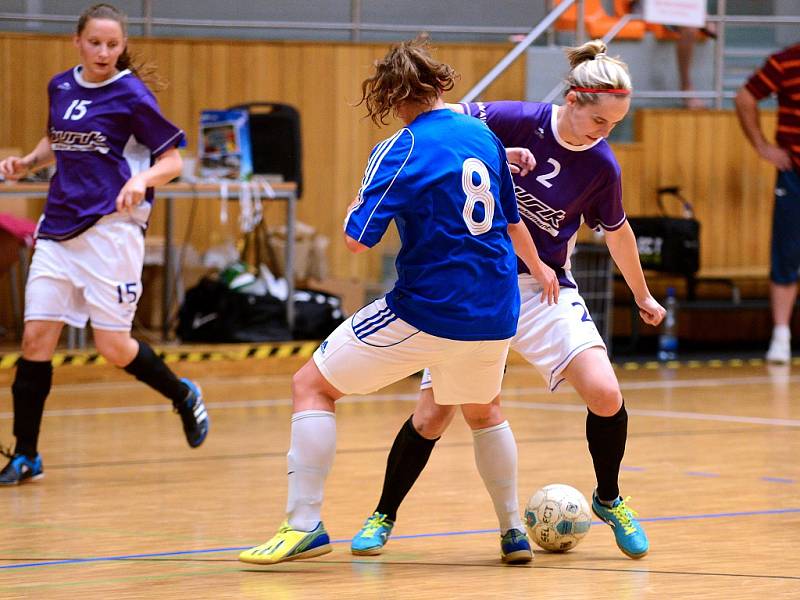 Mistrovství ČR žen ve futsalu 2016 v Hodoníně, 19. června 2016.