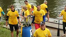 Třetí ročník Drakobití se uskutečnil na řece Moravě u Veslařského klubu v Hodoníně. Zúčastnilo se ho 24 týmů.