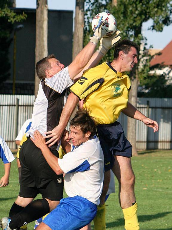 SK Sudoměřice vs TJ Slavoj Moravany.