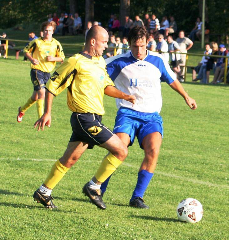 SK Sudoměřice vs TJ Slavoj Moravany.