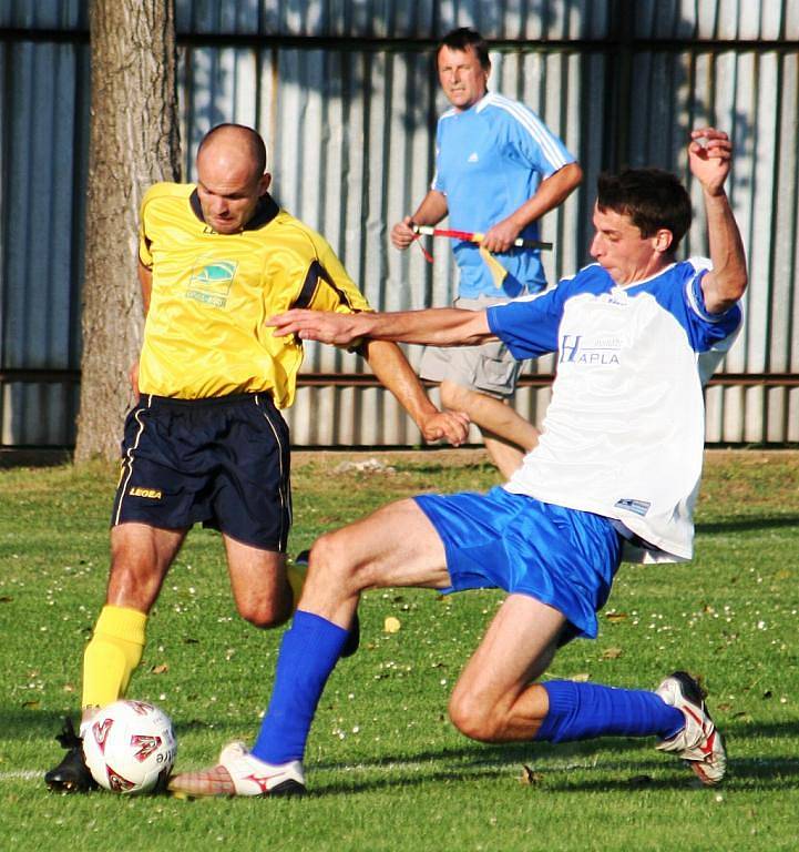 SK Sudoměřice vs TJ Slavoj Moravany.