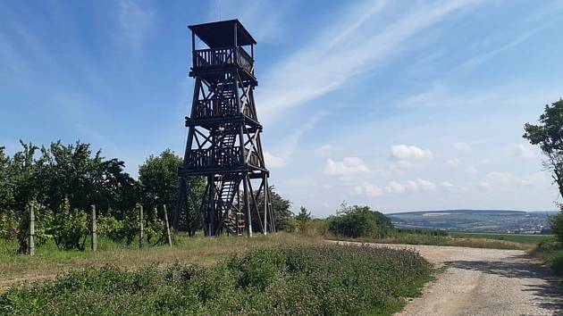 Cíl cyklovýletu byly rozhledny Hraběcí a Travičná.