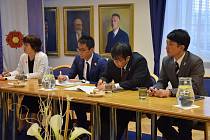 Japonská delegace navazuje spolupráci s Hodonínem