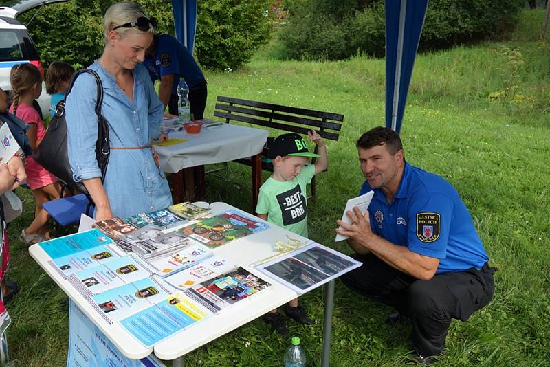 Akční zakončení prázdnin si užily děti ve Slovanském hradišti v Mikulčicích.