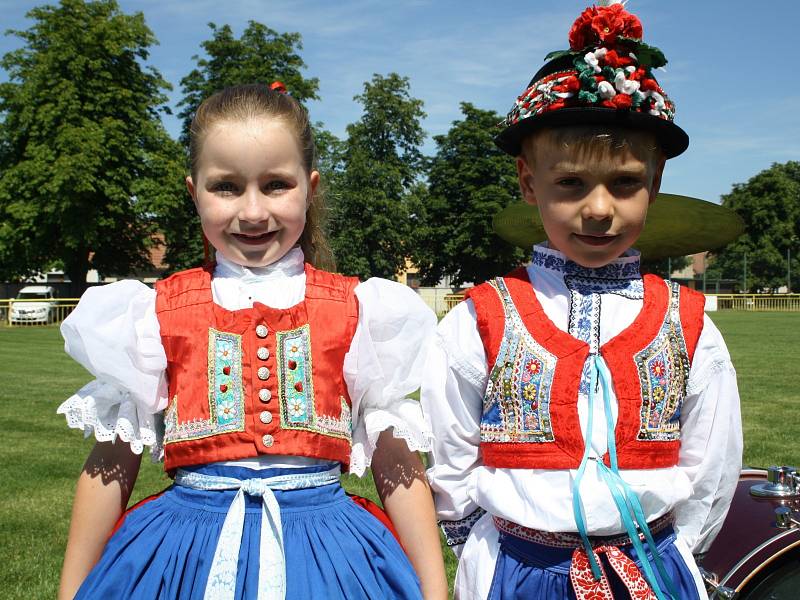 Dvanáct dechových kapel předvedlo na ratíškovickém osmačtyřicátém Mezinárodním festivalu dechových hudeb své umění.