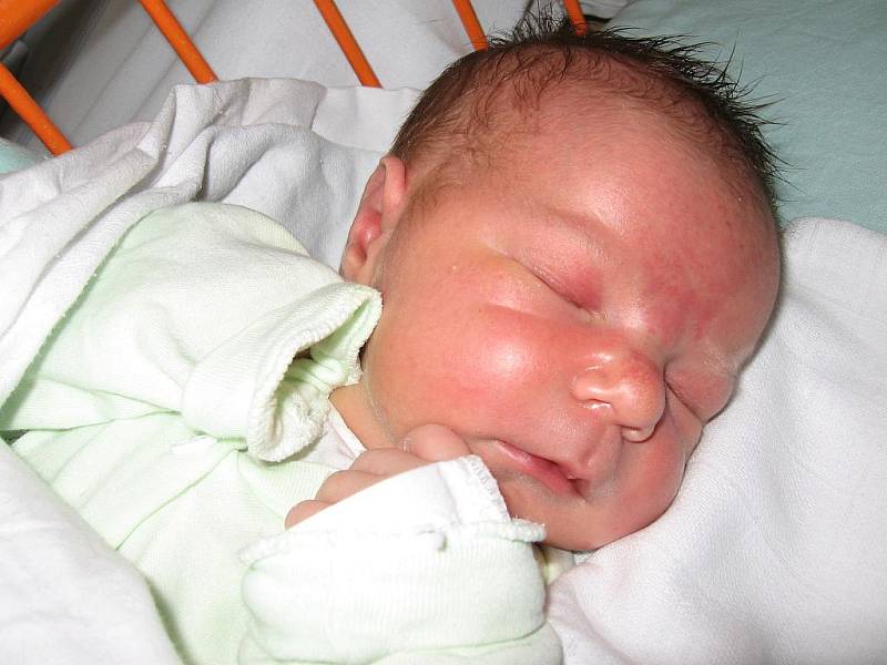 Michael Krejčí, 51 cm, 3,85 kg, 1. 6. 2010, Lovčice.