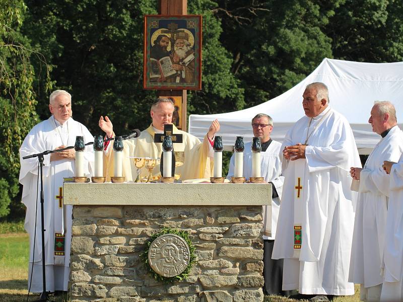 Cyrilometodějská pouť Podluží 2015.