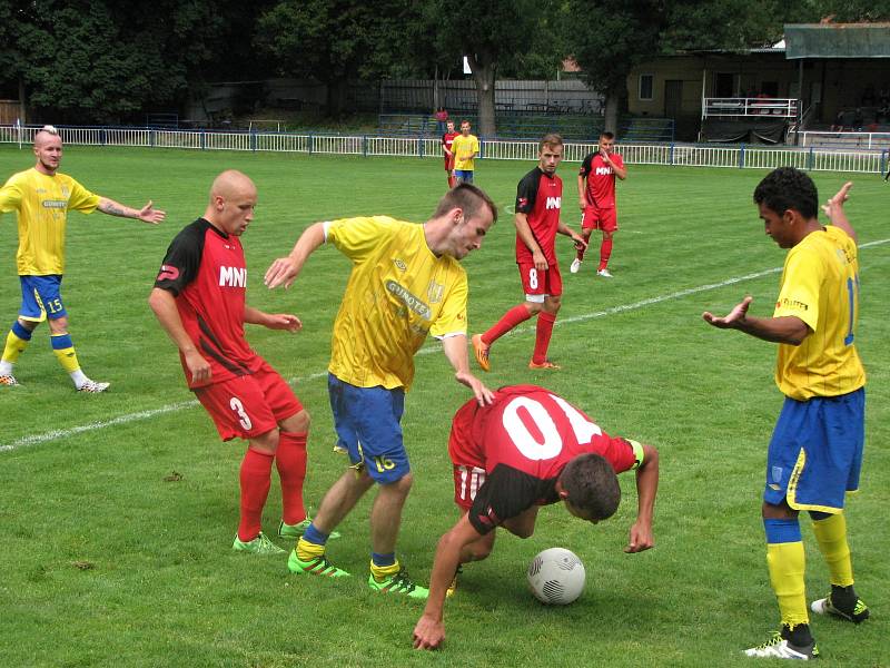 Hodonínští fotbalisté remizovali ve druhém přípravném zápase se sousední Břeclaví 2:2, když ještě v 86. minutě na hřišti MSK vedli o dva góly.