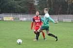 Fotbalisté Bzence vyhráli nad Třebíčem 3:1.