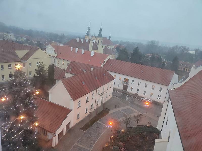 V neděli 5.12. se konalo Adventní troubení ze strážnické věže.