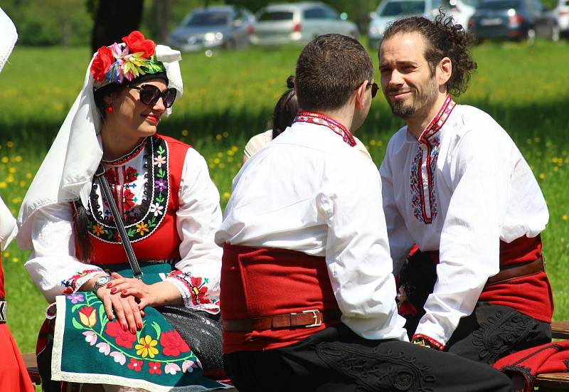 Zástupci Bulharska i České republiky společně uctili na Slovanském hradišti v Mikulčicích patrony Evropy - svaté Cyrila a Metoděje.