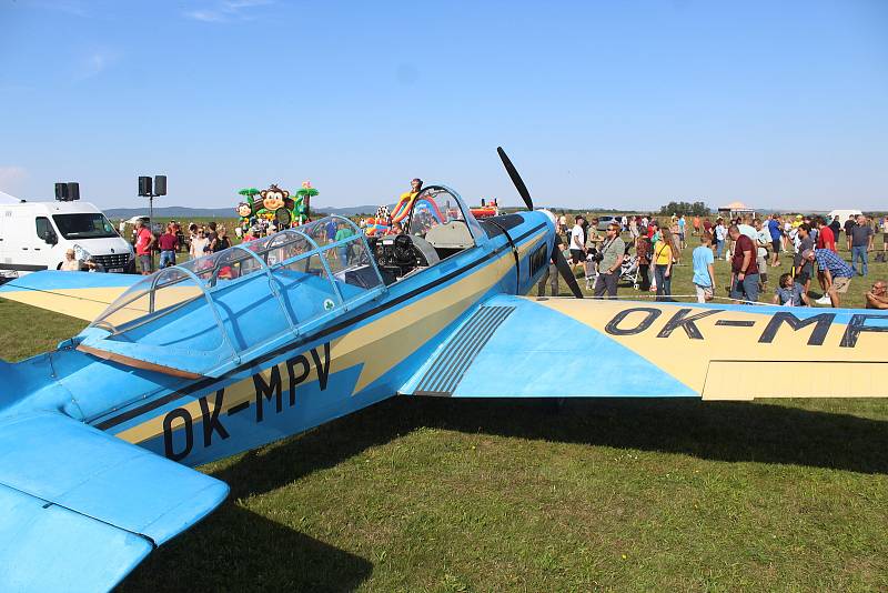 Velký letecký den, Aeroklub Kyjov si připomíná 75. výročí založení.