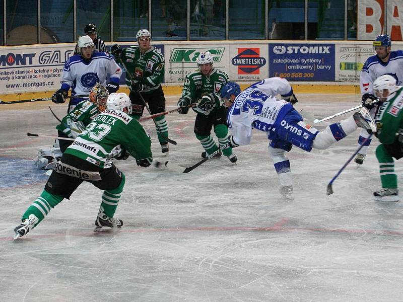 Kometa Brno porazila 5:3 hokejisty ze slovenské Skalice.