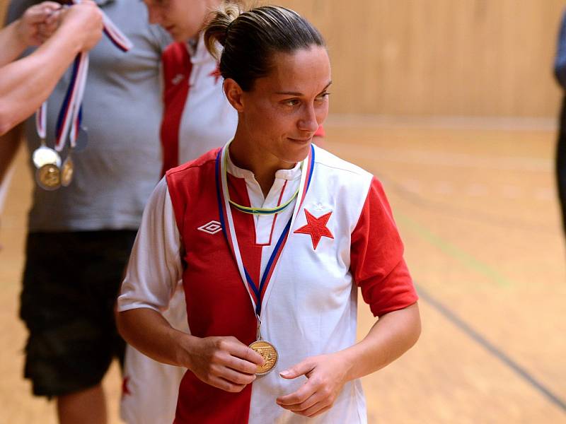 Mistrovství ČR žen ve futsalu 2016 v Hodoníně, 19. června 2016.