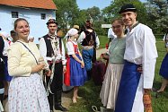 Mezinárodní folklorní festival ve Strážnici 2023, páteční festivalové odpoledne ve skanzenu.