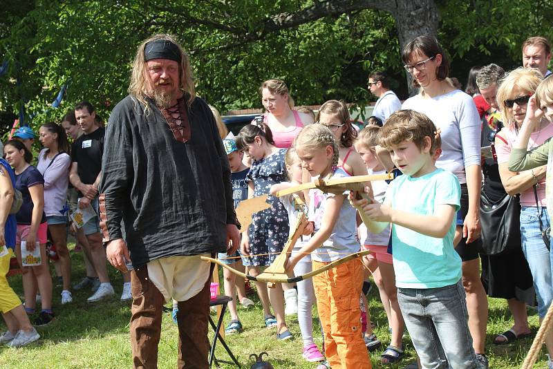 Stovky lidí si nenechaly ujít oblíbené Slavnosti Vodní království, které se konaly v sobotu odpoledne v Hodoníně.