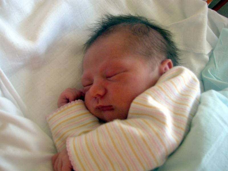 Petra Zálešáková, 10.8.2013, 50 cm, 3,35 kg, Vřesovice