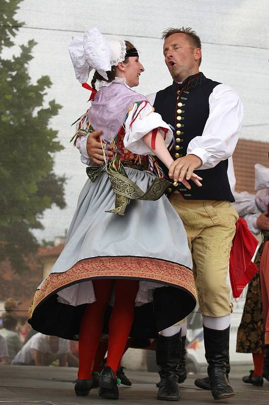 Sedmdesátý ročník mezinárodní folklorního festivalu ve Strážnici.