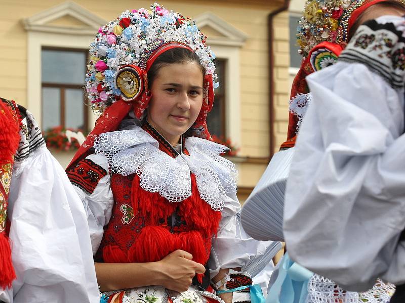 Sedmdesátý ročník mezinárodní folklorního festivalu ve Strážnici.