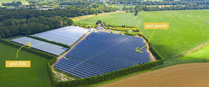 Agrivoltaika. Dvojí využití půdy pro zemědělství a energetiku zkoušejí v zahraničí. Česko na boom solárních panelů v obhospodařovaných sadech či polích čeká.