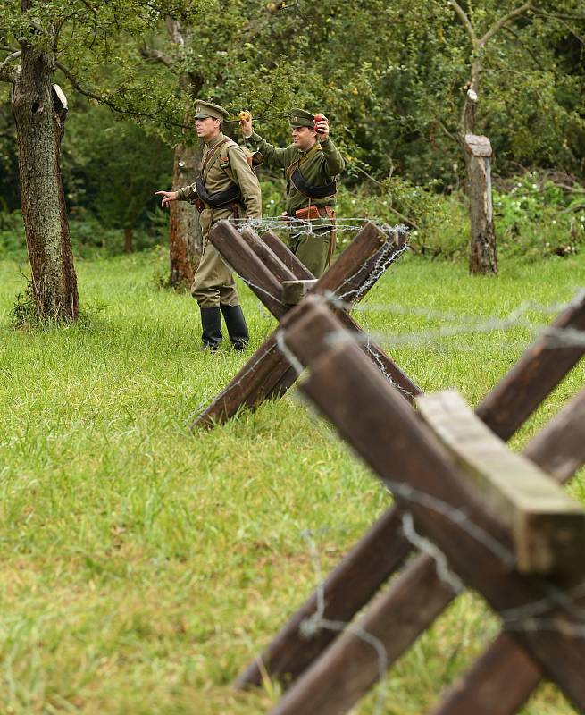 Návštěvníci strážnického skanzenu si připomněli první světovou válku, československé legionáře i dvě významné bitvy.