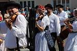 Mezinárodní folklorní festival Strážnice 2017, průvod městem.