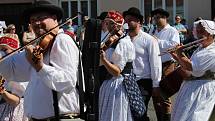 Mezinárodní folklorní festival Strážnice 2017, průvod městem.