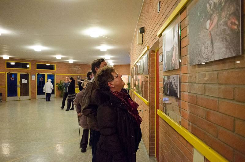 Zhruba dvě stě lidí si v galerii Kapka čejkovické základní školy prohlédlo výsledky tvůrčího počinu osmnácti mladých fotografů.