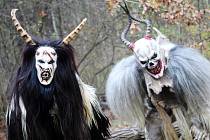 Na Čerty z Rakouska se v Hodoníně přišly podívat zástupy lidí.