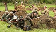 Návštěvníci strážnického skanzenu si připomněli první světovou válku, československé legionáře i dvě významné bitvy.